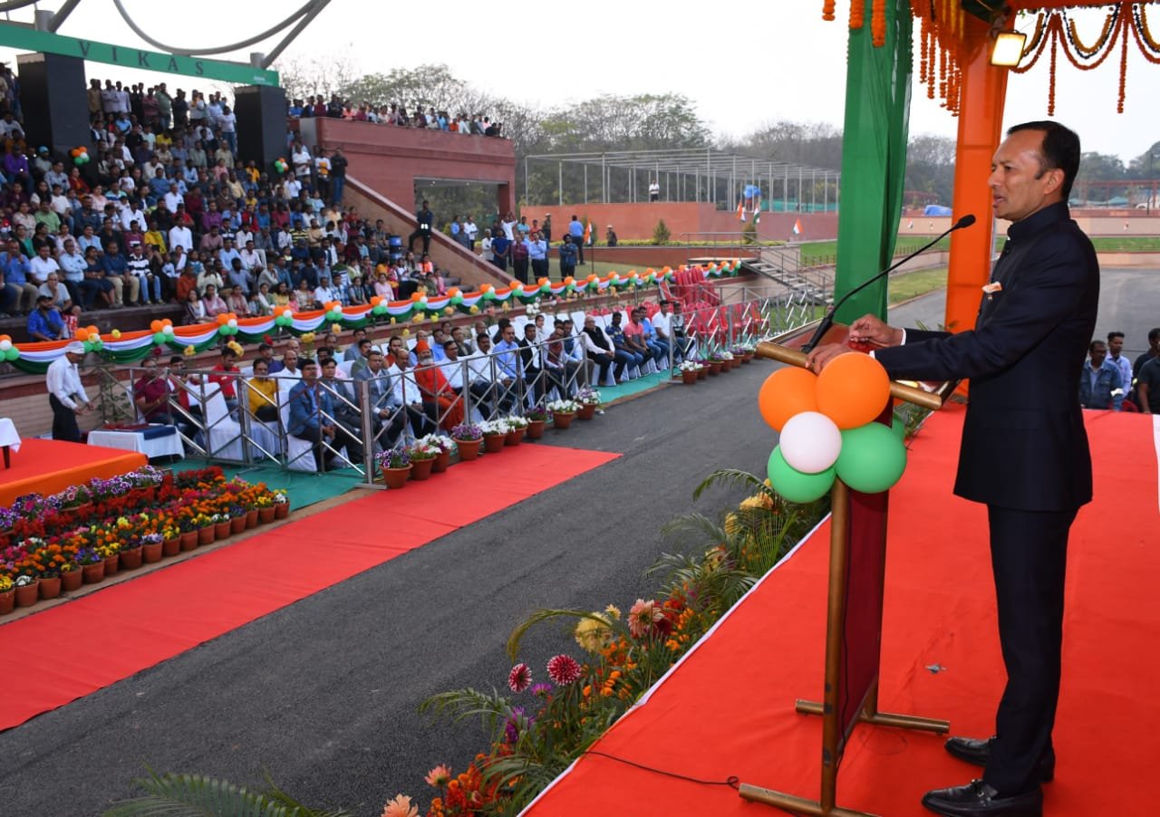 Angul News: ଜିନ୍ଦଲ ଷ୍ଟିଲ ଆଣ୍ଡ ପାୱାର ଅନୁଗୁଳରେ ୭୬ତମ ଗଣତନ୍ତ୍ର ଦିବସ ପାଳିତ