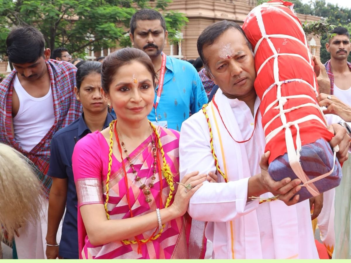 Jindal Nagar’s Rath Yatra Witnesses Grand Community Participation