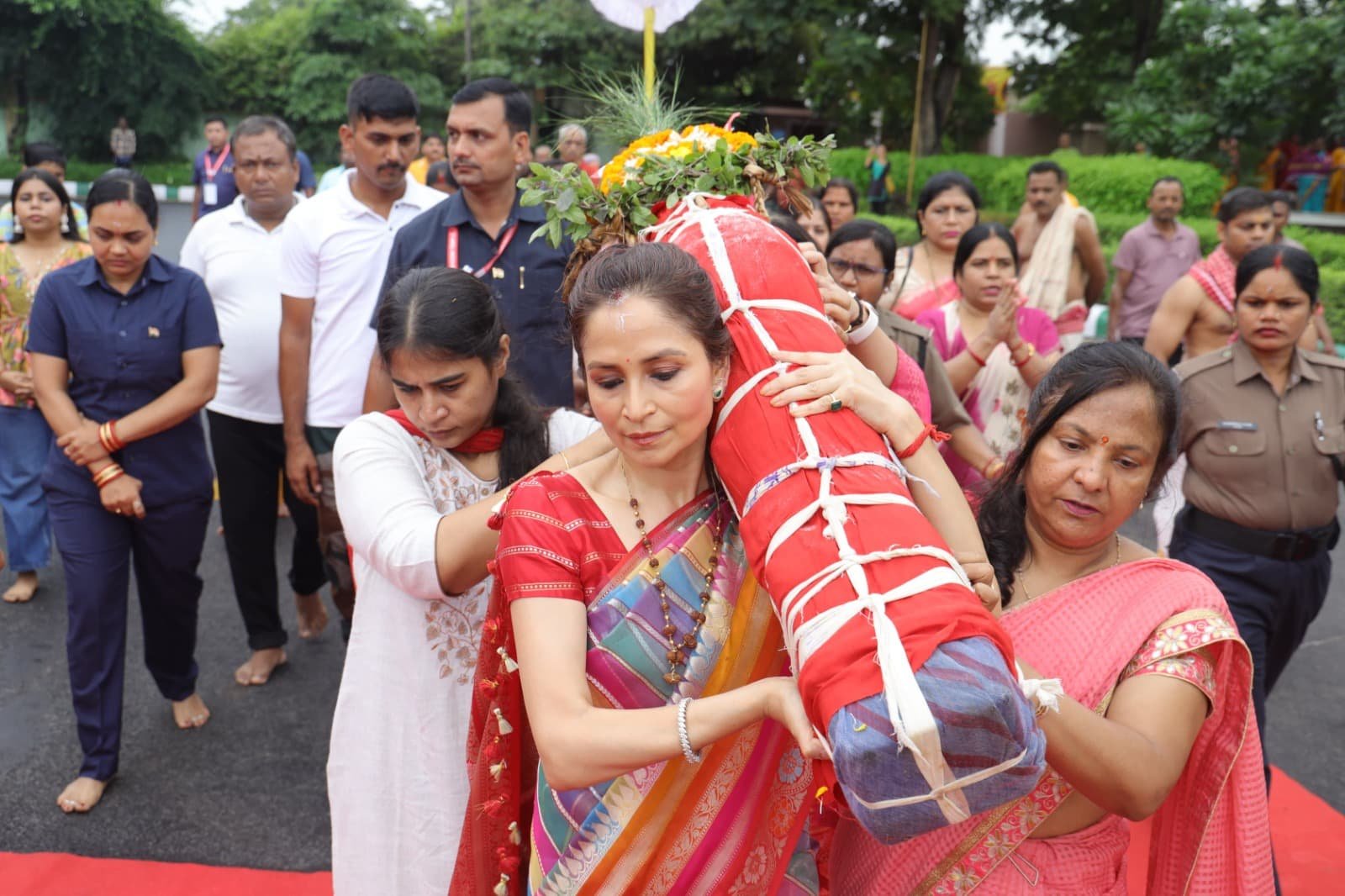 Angul news: ଜିନ୍ଦଲ ନଗରରେ ଭକ୍ତିମୟ ପରିବେଶରେ ସମ୍ପନ୍ନ ହେଲା ବାହୁଡ଼ା ଯାତ୍ରା