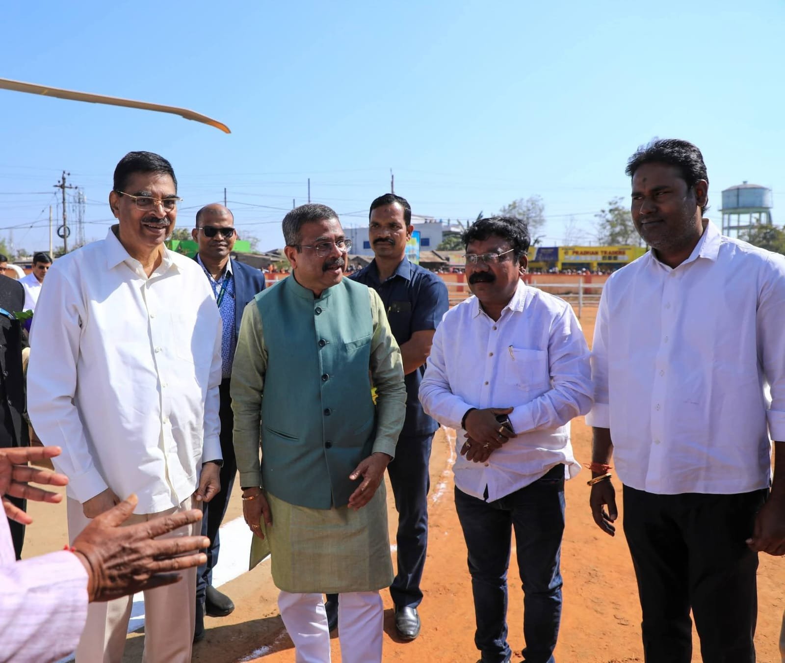 କେନ୍ଦ୍ରମନ୍ତ୍ରୀ ଧର୍ମେନ୍ଦ୍ର ପ୍ରଧାନଙ୍କ ଅନୁଗୁଳ ଜିଲ୍ଲା ଗସ୍ତ